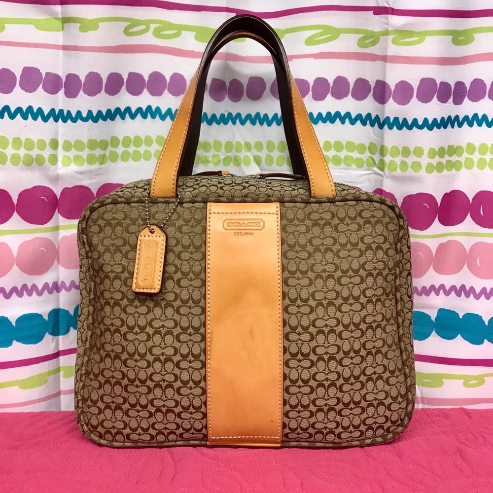 COACH COSMETIC TOILETRY MULTIPURPOSE TRAVEL CASE